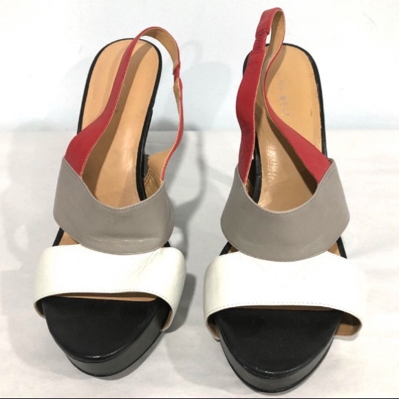 Nine West leather platform heels - Picture 2 of 6